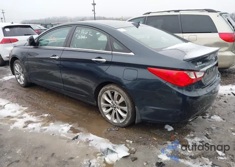2013 Hyundai Sonata Se из США, поврежденный, VIN 5NPEC4AC4DH673945